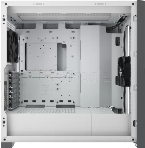 Photo de Boitier Moyen Tour E-ATX Corsair 5000D Airflow avec panneau vitré  (Blanc)