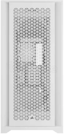 Photo de Boitier Moyen Tour E-ATX Corsair 5000D Core Airflow avec panneau vitré (Blanc)