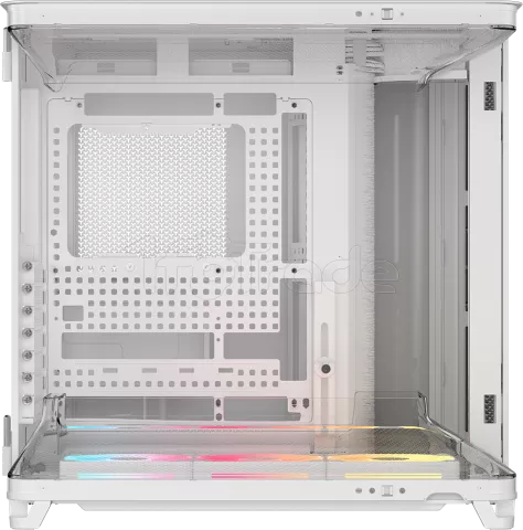 Photo de Boitier Moyen Tour E-ATX Corsair Air 5400 LX-R iCue Link RGB avec panneaux vitrés (Blanc)