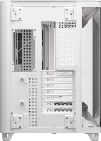 Photo de Boitier Moyen Tour E-ATX Corsair Air 5400 LX-R iCue Link RGB avec panneaux vitrés (Blanc)