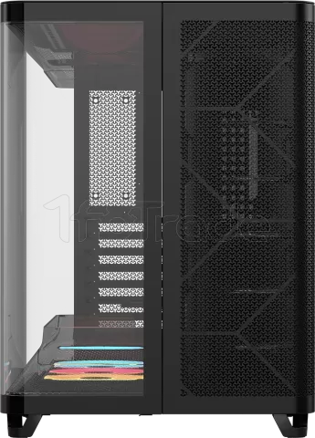 Photo de Boitier Moyen Tour E-ATX Corsair Air 5400 LX-R iCue Link RGB avec panneaux vitrés (Noir)