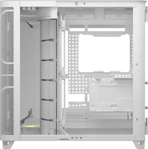 Photo de Boitier Moyen Tour E-ATX Corsair Air 5400 RS-R RGB avec panneaux vitrés (Blanc)