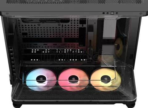 Photo de Boitier Moyen Tour E-ATX Corsair Air 5400 RS-R RGB avec panneaux vitrés (Noir)
