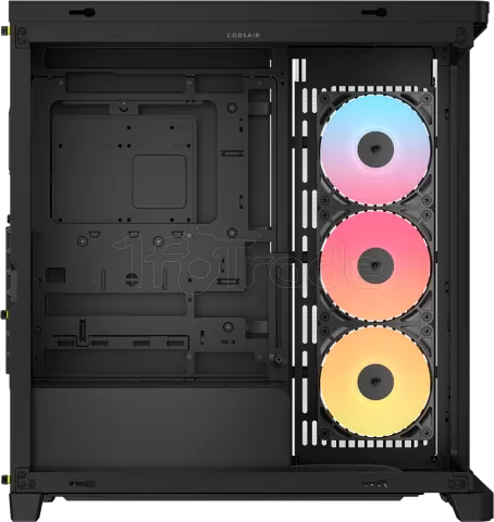 Photo de Boitier Moyen Tour E-ATX Corsair Frame 4500X RS-R Panoramic RGB avec panneaux vitrés (Noir)