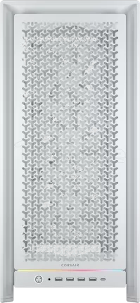 Photo de Boitier Moyen Tour E-ATX Corsair Frame 5000D RS avec panneau vitré (Blanc)