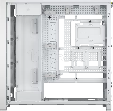 Photo de Boitier Moyen Tour E-ATX Corsair Frame 5000D RS avec panneau vitré (Blanc)