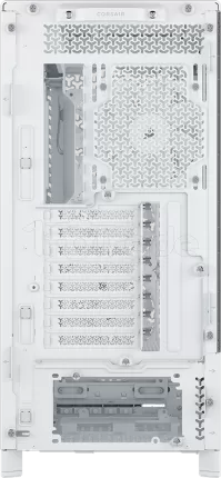 Photo de Boitier Moyen Tour E-ATX Corsair Frame 5000D RS avec panneau vitré (Blanc)