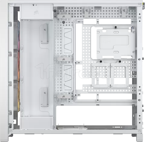 Photo de Boitier Moyen Tour E-ATX Corsair Frame 5000D RS RGB avec panneau vitré (Blanc)
