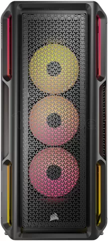 Photo de Boitier Moyen Tour E-ATX Corsair iCue Link 5000T LX RGB avec panneau vitré (Noir)