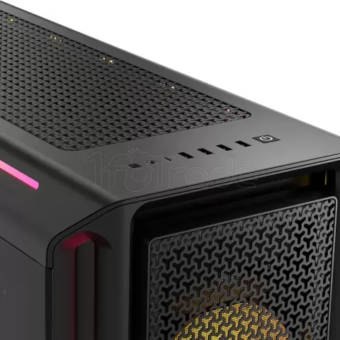 Photo de Boitier Moyen Tour E-ATX Corsair iCue Link 5000T LX RGB avec panneau vitré (Noir)