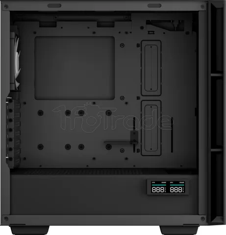 Photo de Boitier Moyen Tour E-ATX DeepCool CH560 Digital RGB avec panneau vitré (Noir)