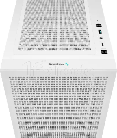 Photo de Boitier Moyen Tour E-ATX DeepCool CH560 RGB avec panneau vitré (Blanc)