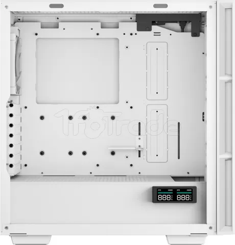 Photo de Boitier Moyen Tour E-ATX DeepCool CH560 RGB avec panneau vitré (Blanc)