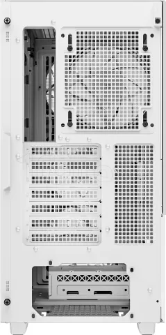 Photo de Boitier Moyen Tour E-ATX DeepCool CH560 RGB avec panneau vitré (Blanc)