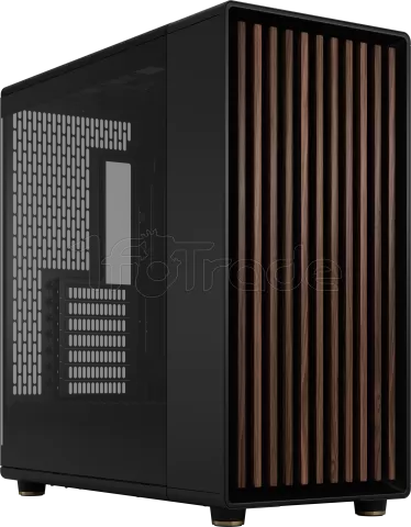 Photo de Boitier Moyen Tour E-ATX Fractal Design North XL RC avec panneau vitré (Noir)