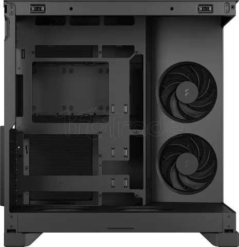 Photo de Boitier Moyen Tour E-ATX Fractal Design Pop 2 Vision avec panneaux vitrés (Noir)