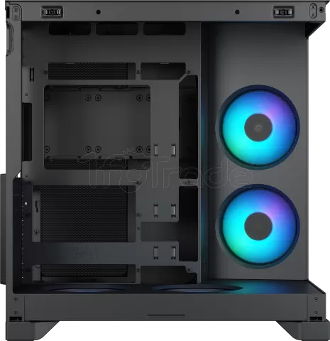 Photo de Boitier Moyen Tour E-ATX Fractal Design Pop 2 Vision RGB avec panneaux vitrés (Noir)