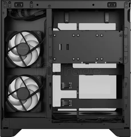 Photo de Boitier Moyen Tour E-ATX Fractal Design Pop 2 Vision RGB avec panneaux vitrés (Noir)