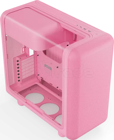 Photo de Boitier Moyen Tour E-ATX Hyte X50 avec panneaux vitrés (Rose)
