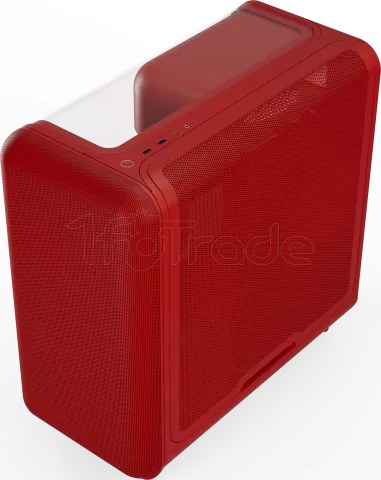 Photo de Boitier Moyen Tour E-ATX Hyte X50 avec panneaux vitrés (Rouge)