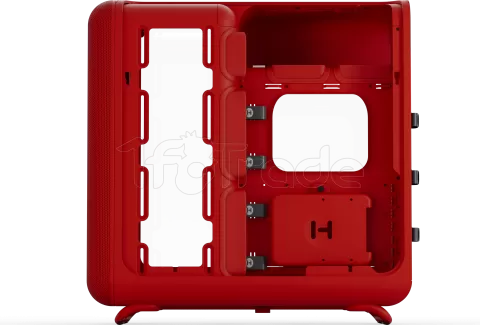 Photo de Boitier Moyen Tour E-ATX Hyte X50 avec panneaux vitrés (Rouge)