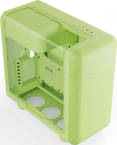 Photo de Boitier Moyen Tour E-ATX Hyte X50 avec panneaux vitrés (Vert)