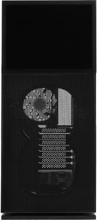 Photo de Boitier Moyen Tour E-ATX InWin N515 RGB avec panneau vitré (Noir)