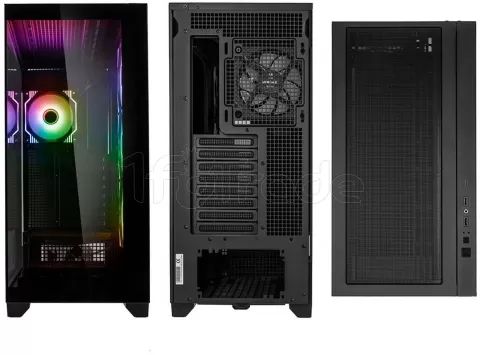 Photo de Boitier Moyen Tour E-ATX Kolink Unity Arena RGB avec panneaux vitrés (Noir)