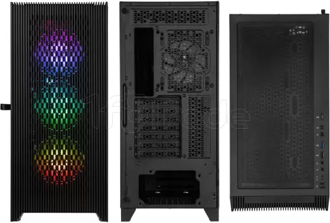 Photo de Boitier Moyen Tour E-ATX Kolink Unity Lateral RGB avec panneau vitré (Noir)