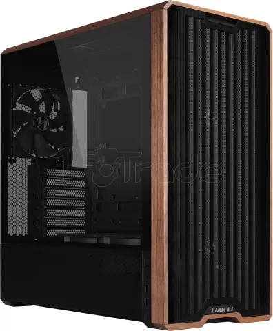 Photo de Boitier Moyen Tour E-ATX Lian-Li Lancool 217 avec panneau vitré (Noir/Marron)