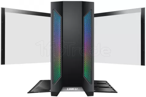 Photo de Boitier Moyen Tour E-ATX Lian-Li Lancool II RGB avec panneaux vitrés (Noir)