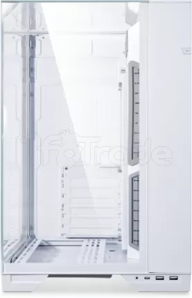 Photo de Boitier Moyen Tour E-ATX Lian-Li O11 Vision avec panneaux vitrés (Blanc)