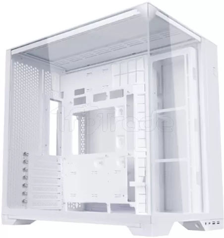 Photo de Boitier Moyen Tour E-ATX Lian-Li O11 Vision Compact avec panneaux vitrés (Blanc)
