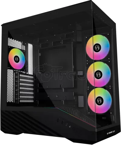 Photo de Boitier Moyen Tour E-ATX Lian Li Vector V100 RGB avec panneaux vitrés (Noir)