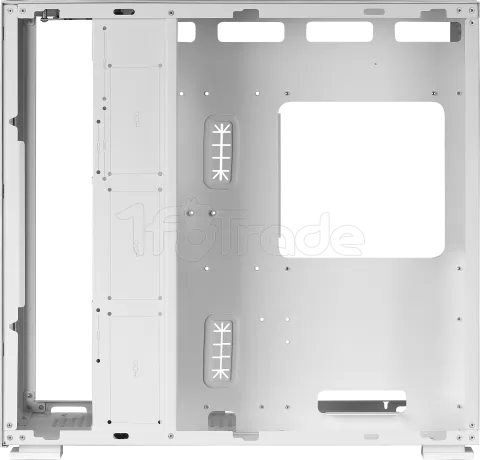 Photo de Boitier Moyen Tour E-ATX Mars Gaming MC-Nova avec panneaux vitrés (Blanc)