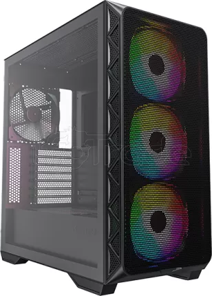Photo de Boitier Moyen Tour E-ATX Montech Air 903 Max RGB avec panneau vitré (Noir)