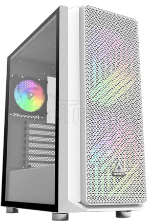 Photo de Boitier Moyen Tour E-ATX Montech Air X RGB avec panneau vitré (Blanc)
