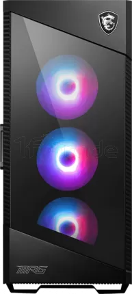 Photo de Boitier Moyen Tour E-ATX MSI MPG Velox 100R RGB avec panneaux vitrés (Noir)