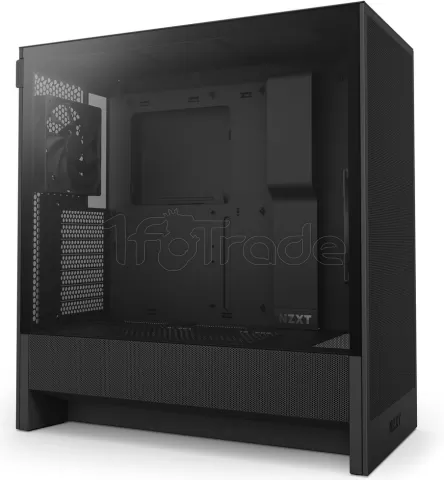 Photo de Boitier Moyen Tour E-ATX NZXT H5 Flow avec panneau vitré (Noir)