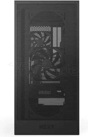 Photo de Boitier Moyen Tour E-ATX NZXT H5 Flow avec panneau vitré (Noir)