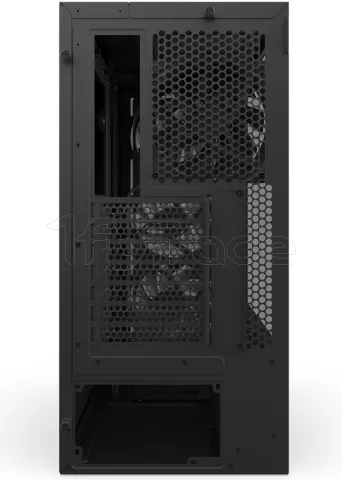 Photo de Boitier Moyen Tour E-ATX NZXT H5 Flow avec panneau vitré (Noir)