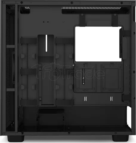 Photo de Boitier Moyen Tour E-ATX NZXT H7 Flow avec panneau vitré (Noir)