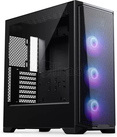 Photo de Boitier Moyen Tour E-ATX Phanteks Eclipse G370A RGB avec panneau vitré (Noir)