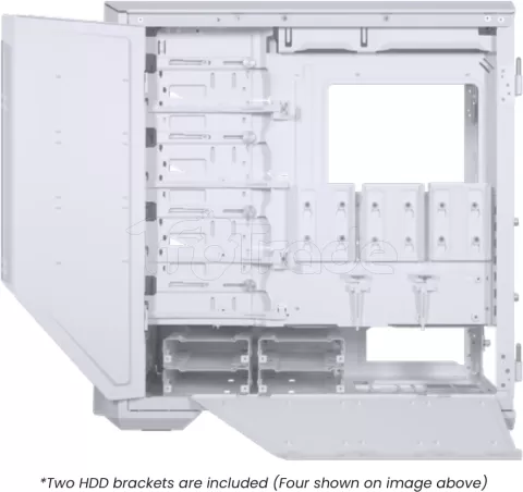 Photo de Boitier Moyen Tour E-ATX Phanteks Eclipse G500A D-RGB avec panneau vitré TG (Blanc)