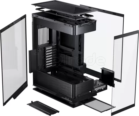 Photo de Boitier Moyen Tour E-ATX Phanteks Evolv X2 RGB avec panneau vitré (Noir)
