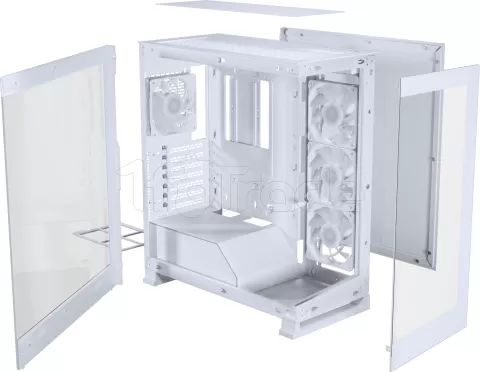 Photo de Boitier Moyen Tour E-ATX Phanteks NV5s RGB avec panneaux vitrés (Blanc)