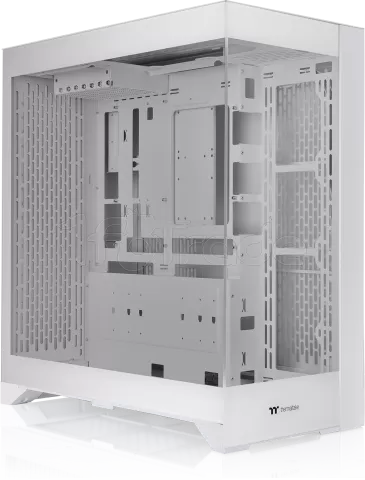 Photo de Boitier Moyen Tour E-ATX Thermaltake Centralized Thermal Efficiency E660 MX avec panneaux vitrés (Blanc)