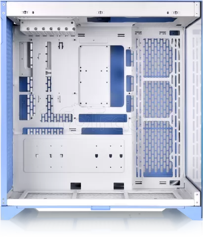 Photo de Boitier Moyen Tour E-ATX Thermaltake Centralized Thermal Efficiency E660 MX avec panneaux vitrés (Bleu)