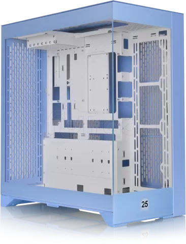 Photo de Boitier Moyen Tour E-ATX Thermaltake Centralized Thermal Efficiency E660 MX avec panneaux vitrés (Bleu)