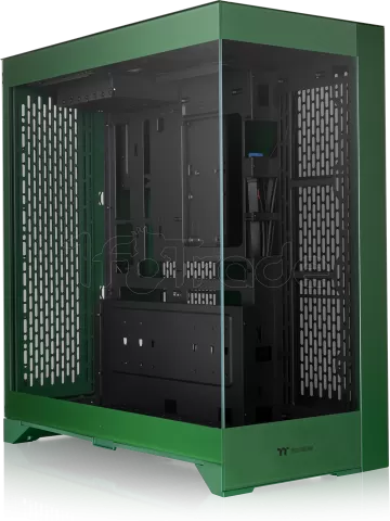 Photo de Boitier Moyen Tour E-ATX Thermaltake Centralized Thermal Efficiency E660 MX avec panneaux vitrés (Vert/Noir)